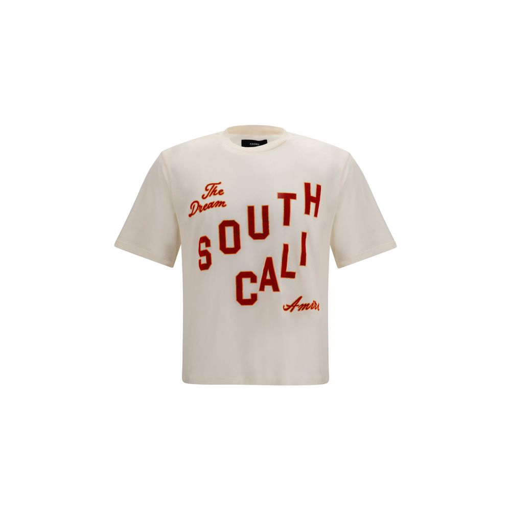 T-shirt en coton beige Amiri