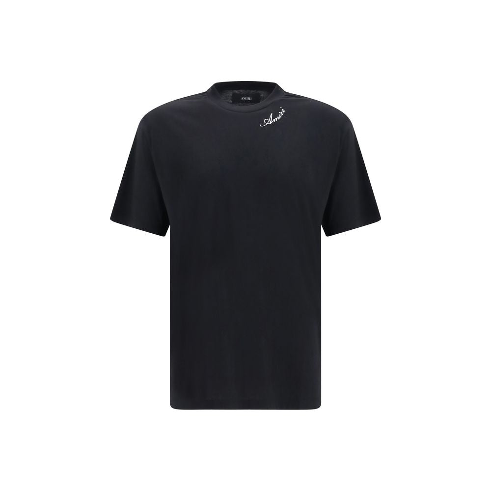 T-shirt en coton noir Amiri
