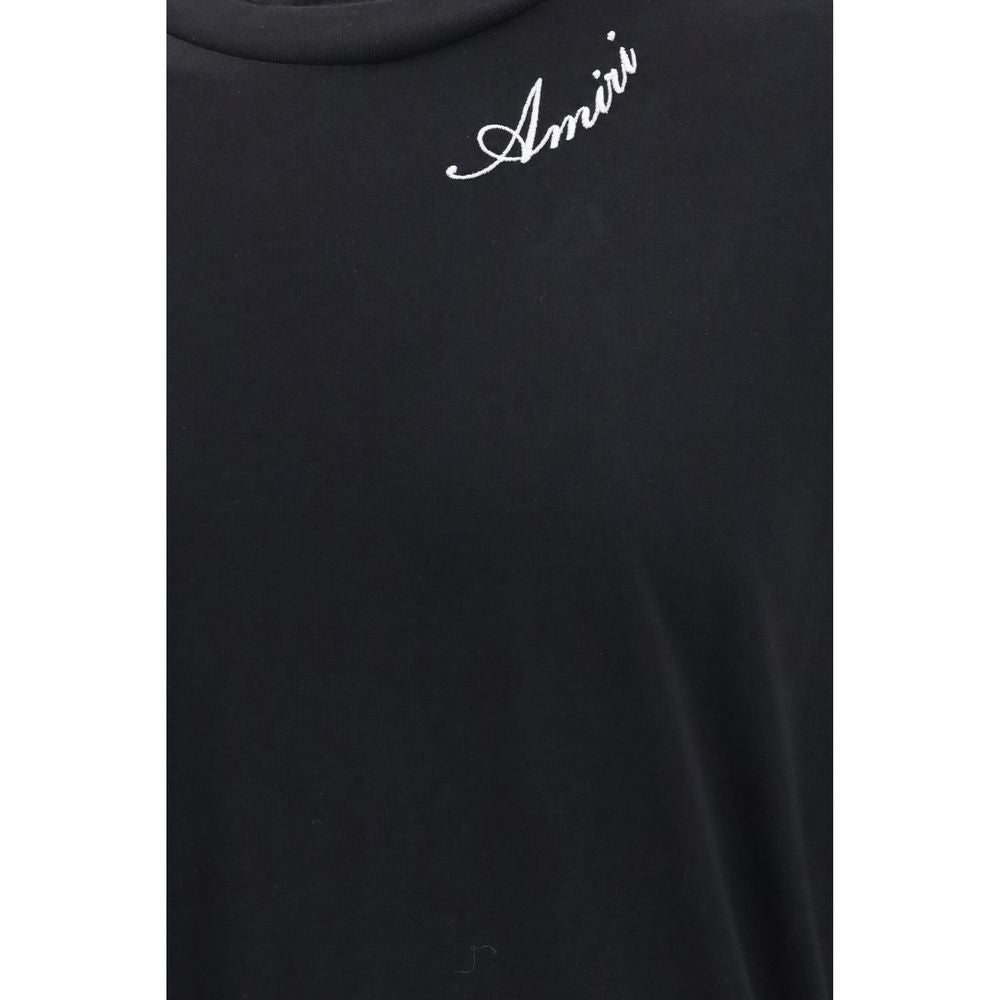 T-shirt en coton noir Amiri