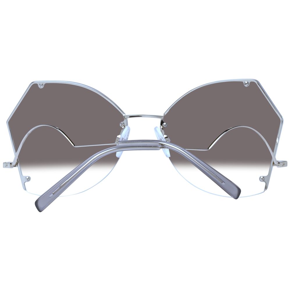Ana Hickmann Gray Metal Sunglasses