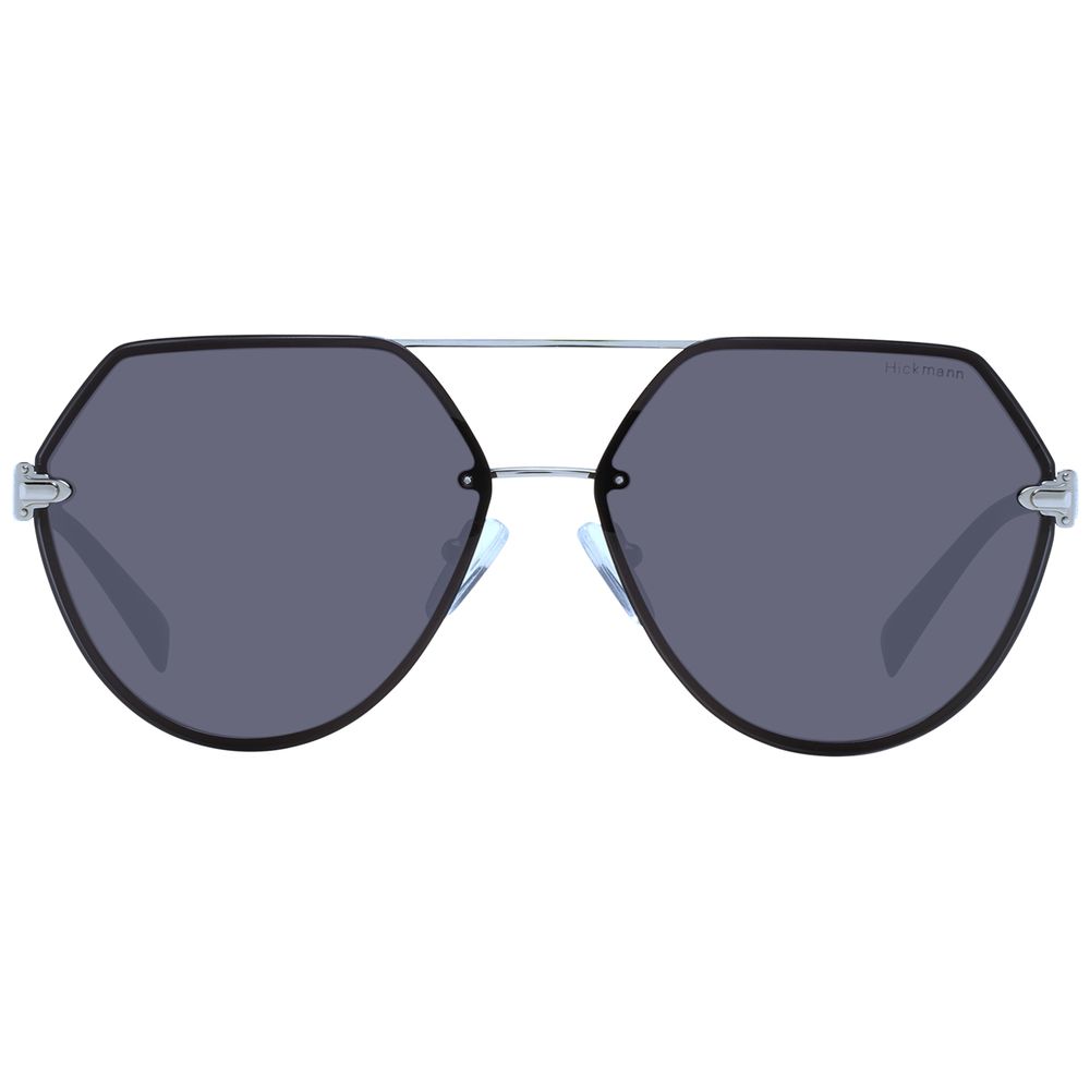 Ana Hickmann Gray Metal Sunglasses