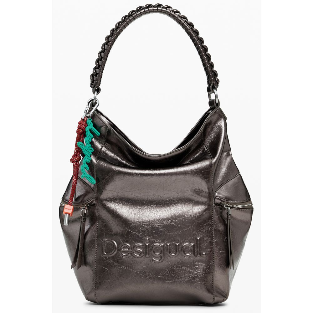 Desigual Bronze Women Backpack