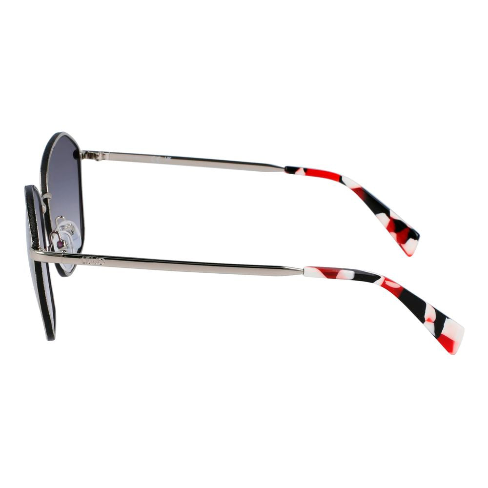 Liu Jo Gray Metal Sunglasses