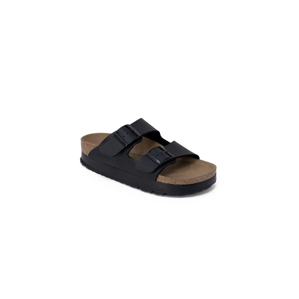 Birkenstock Black Platform Sandals