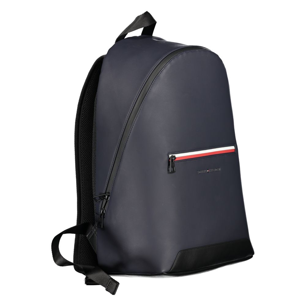 Tommy Hilfiger Blue Men's Backpack with Adjustable Straps
