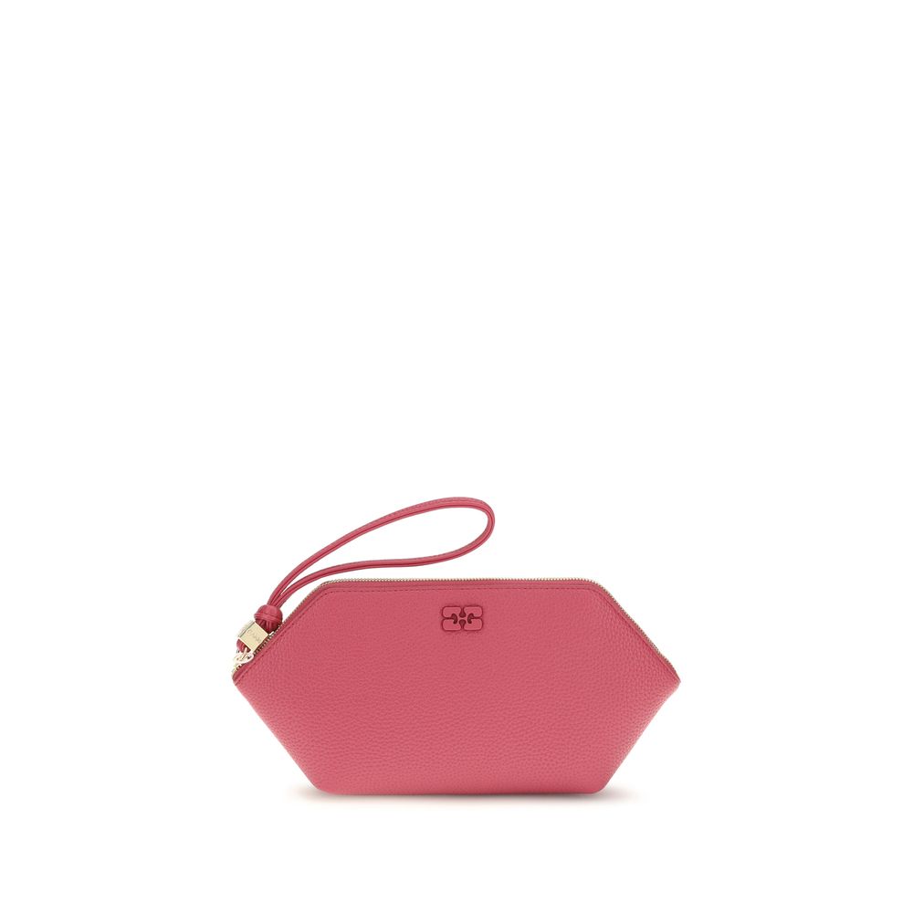 Ganni Multicolor Polyester Clutch Bag