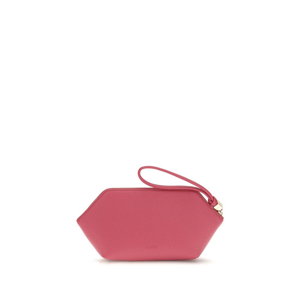 Ganni Multicolor Polyester Clutch Bag