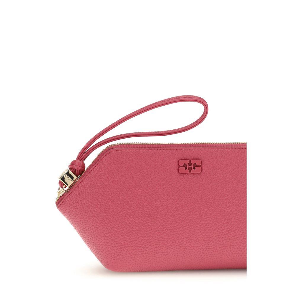 Ganni Multicolor Polyester Clutch Bag