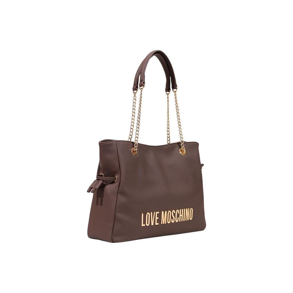 Love Moschino Brown Handbag
