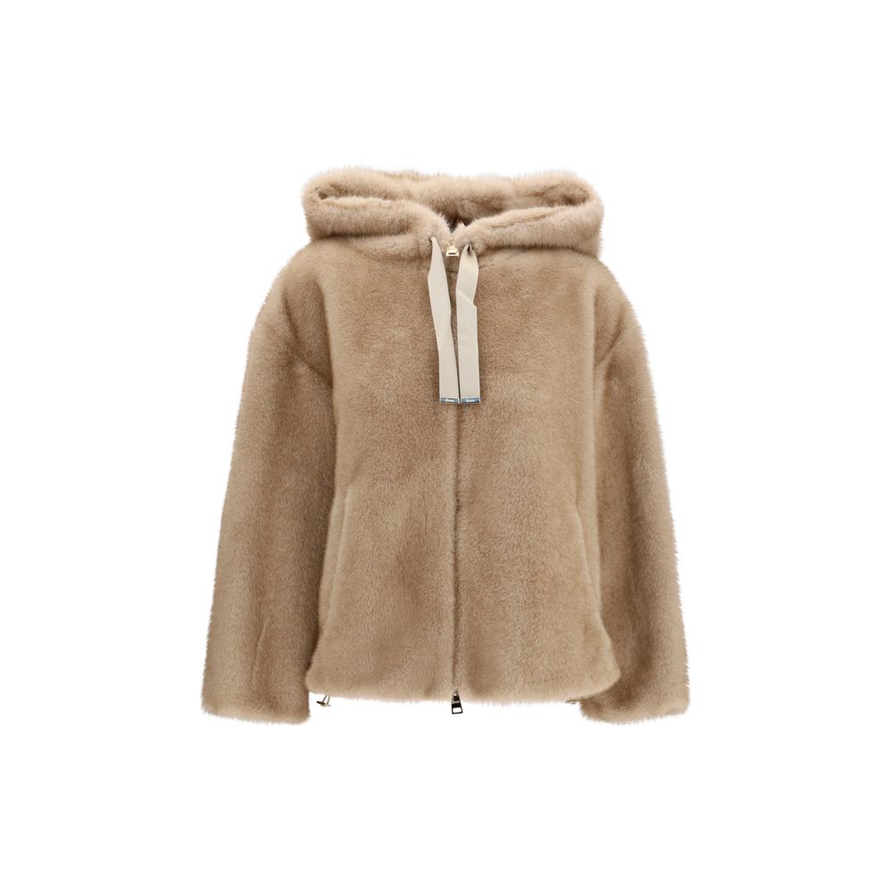 Herno Beige Full-Length Jacket