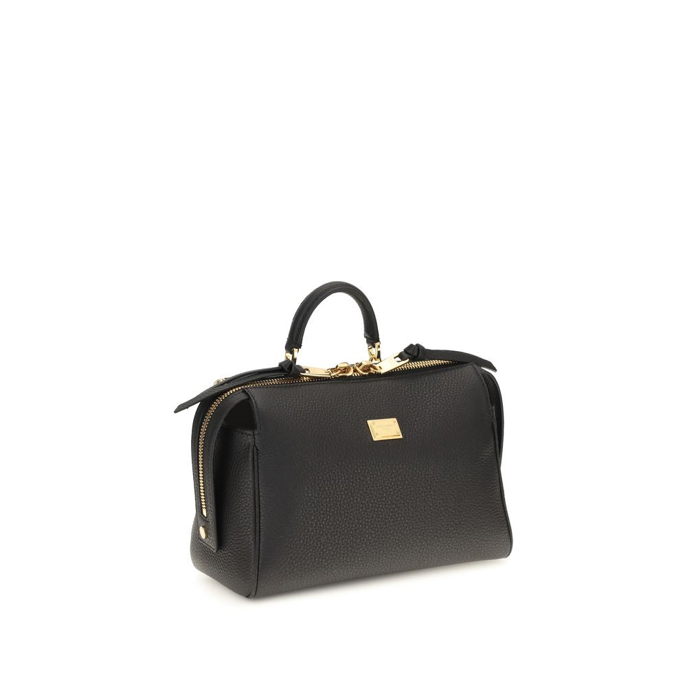 Dolce & Gabbana Black Calf Leather Bos Taurus Wallet