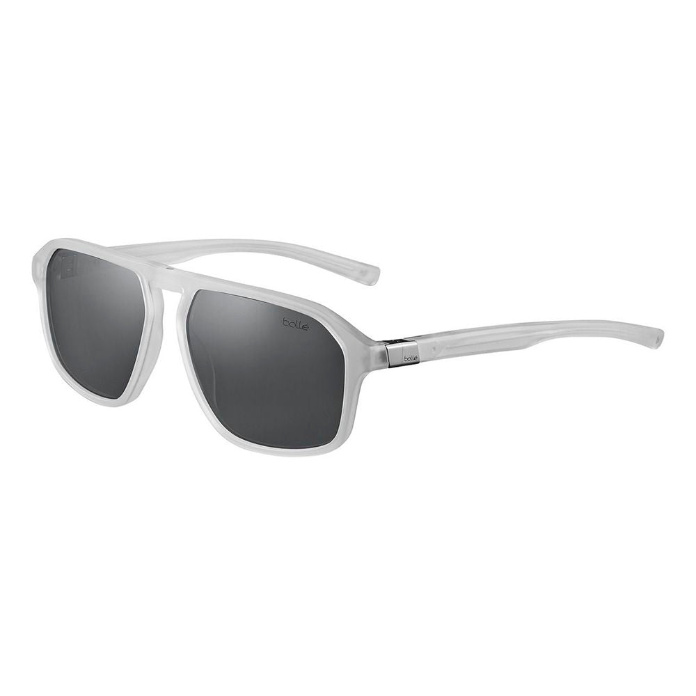 Bolle White Acetate Sunglasses