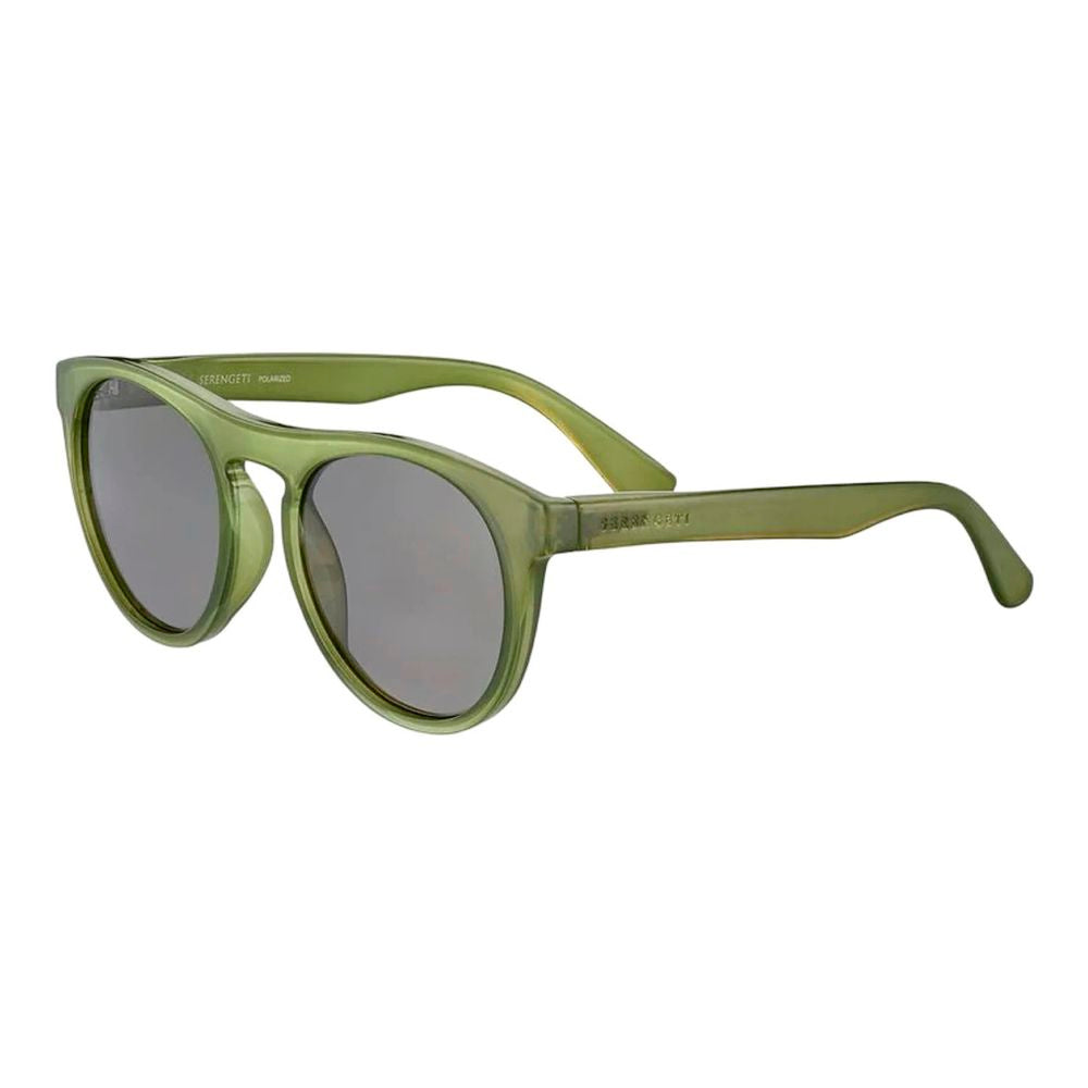 Serengeti Brown Resin Sunglasses