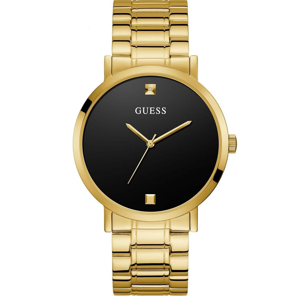 Guess Gold Stainless Steel Dress Watch