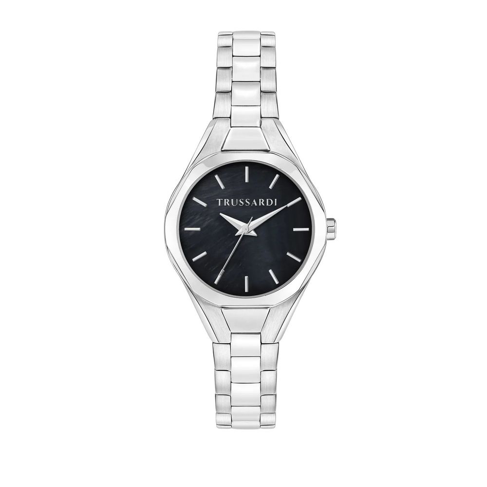 Trussardi Gray Stainless Steel Bracelet Watch