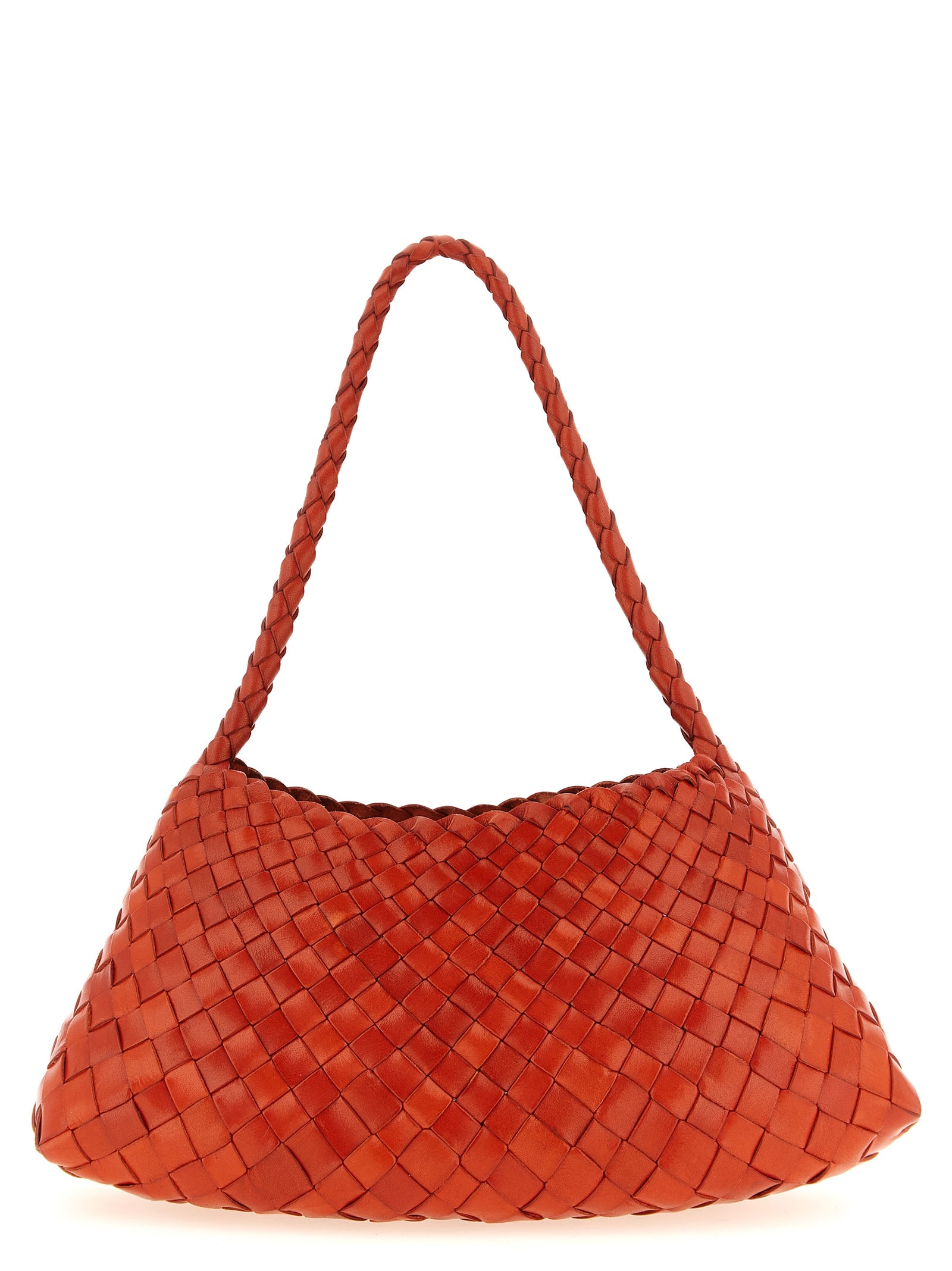 Dragon Diffusion Orange Calfskin Shoulder Bag