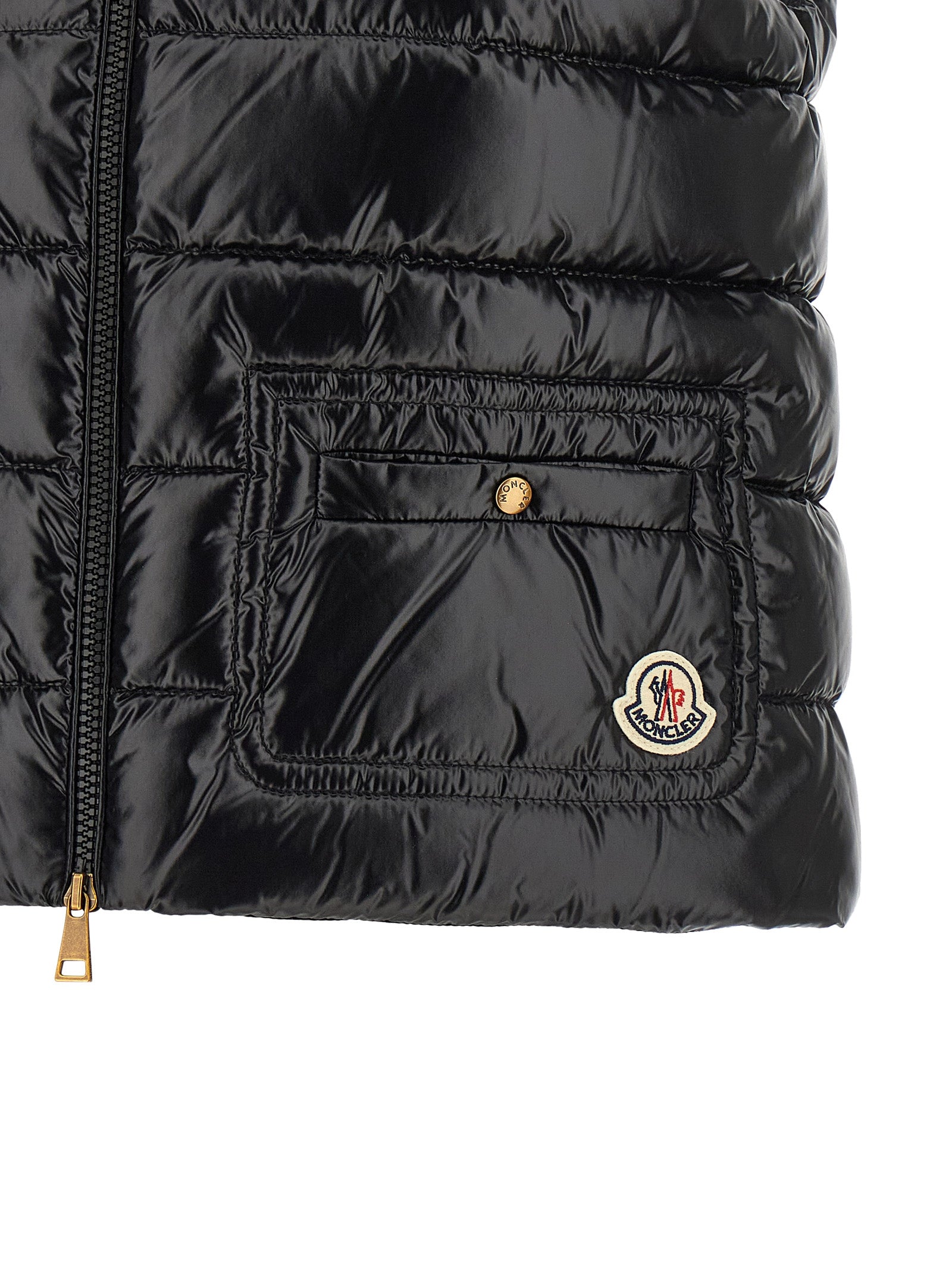 Moncler Black Sleeveless Jacket