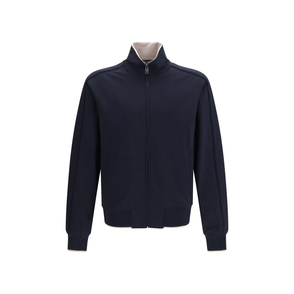 Dolce & Gabbana Blue Full-Length Jacket