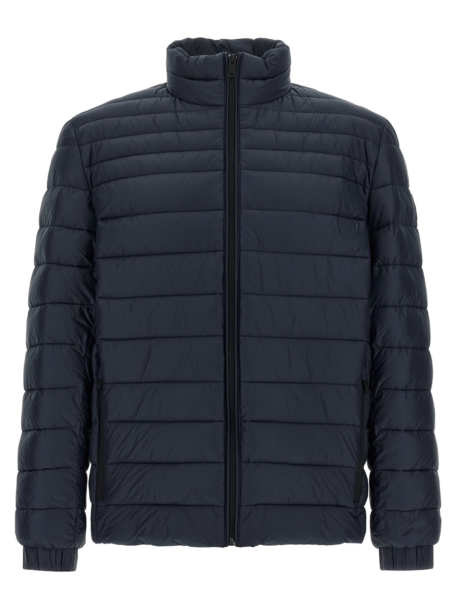 Hugo Boss Blue Full-Length Jacket