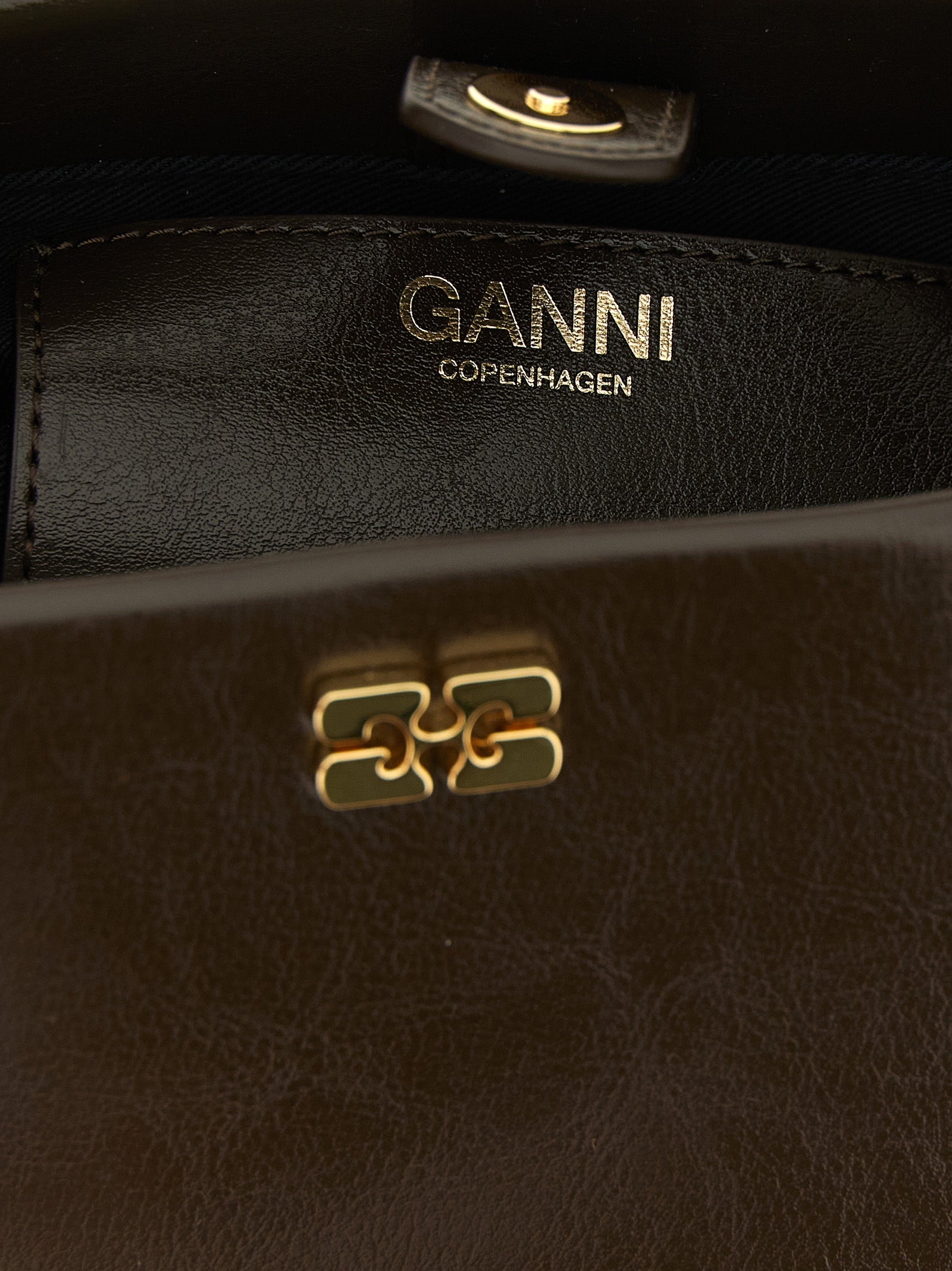 Ganni Brown Handbag
