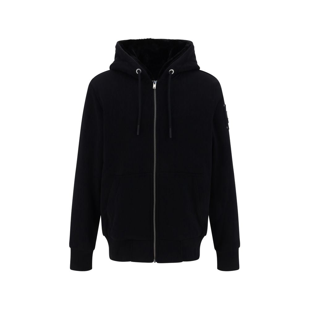 Moose Knuckles Black Hoodie