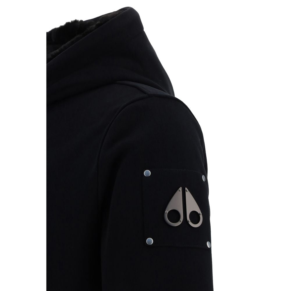 Moose Knuckles Black Hoodie