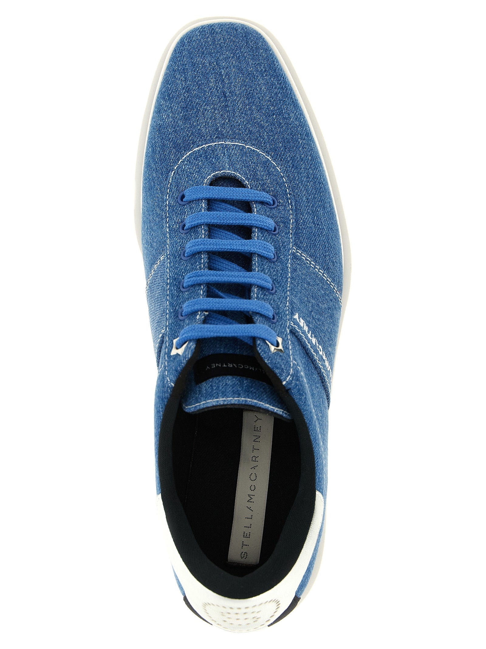 Stella McCartney Blue EVA Wedge Sneakers