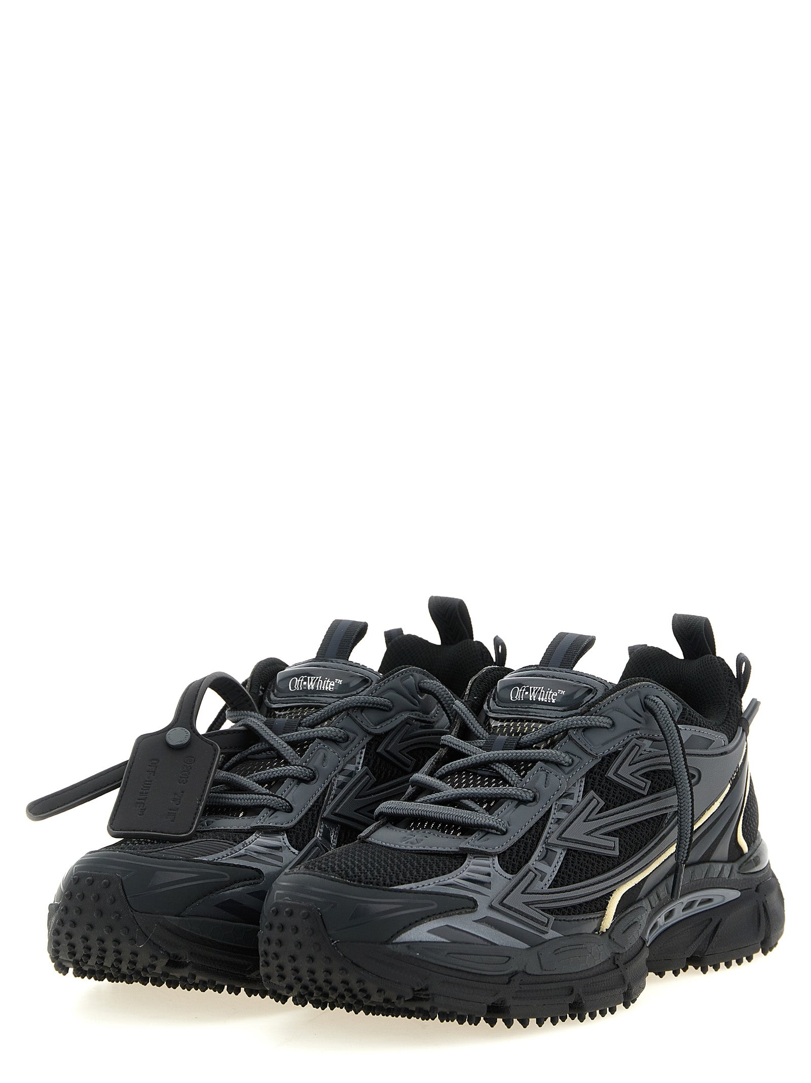 Off-White Black Athletic Sneakers