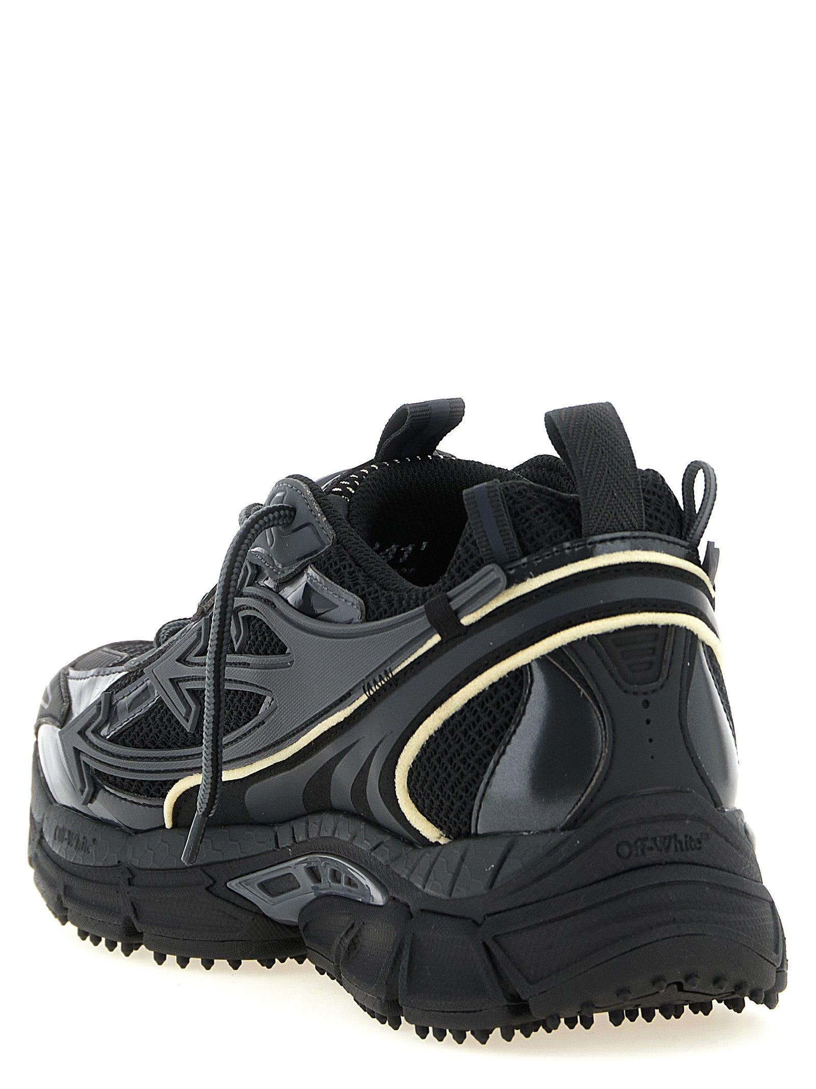 Off-White Black Athletic Sneakers