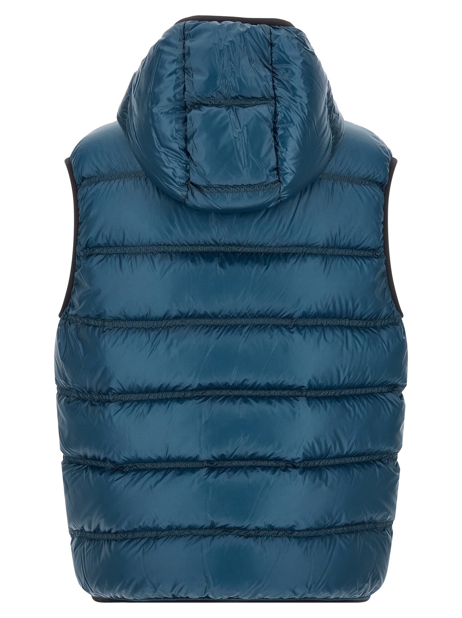 Moncler Blue Full-Length Jacket