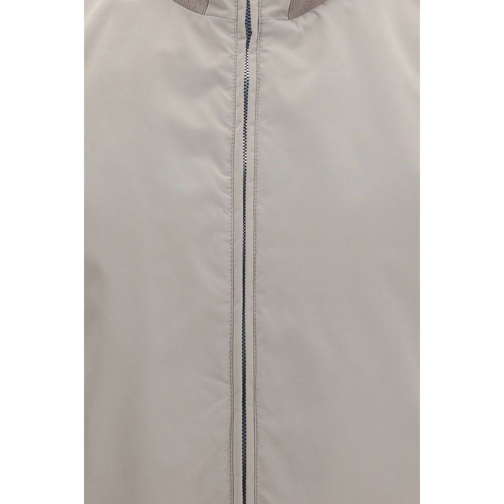 Brunello Cucinelli Gray Sleeveless Jacket