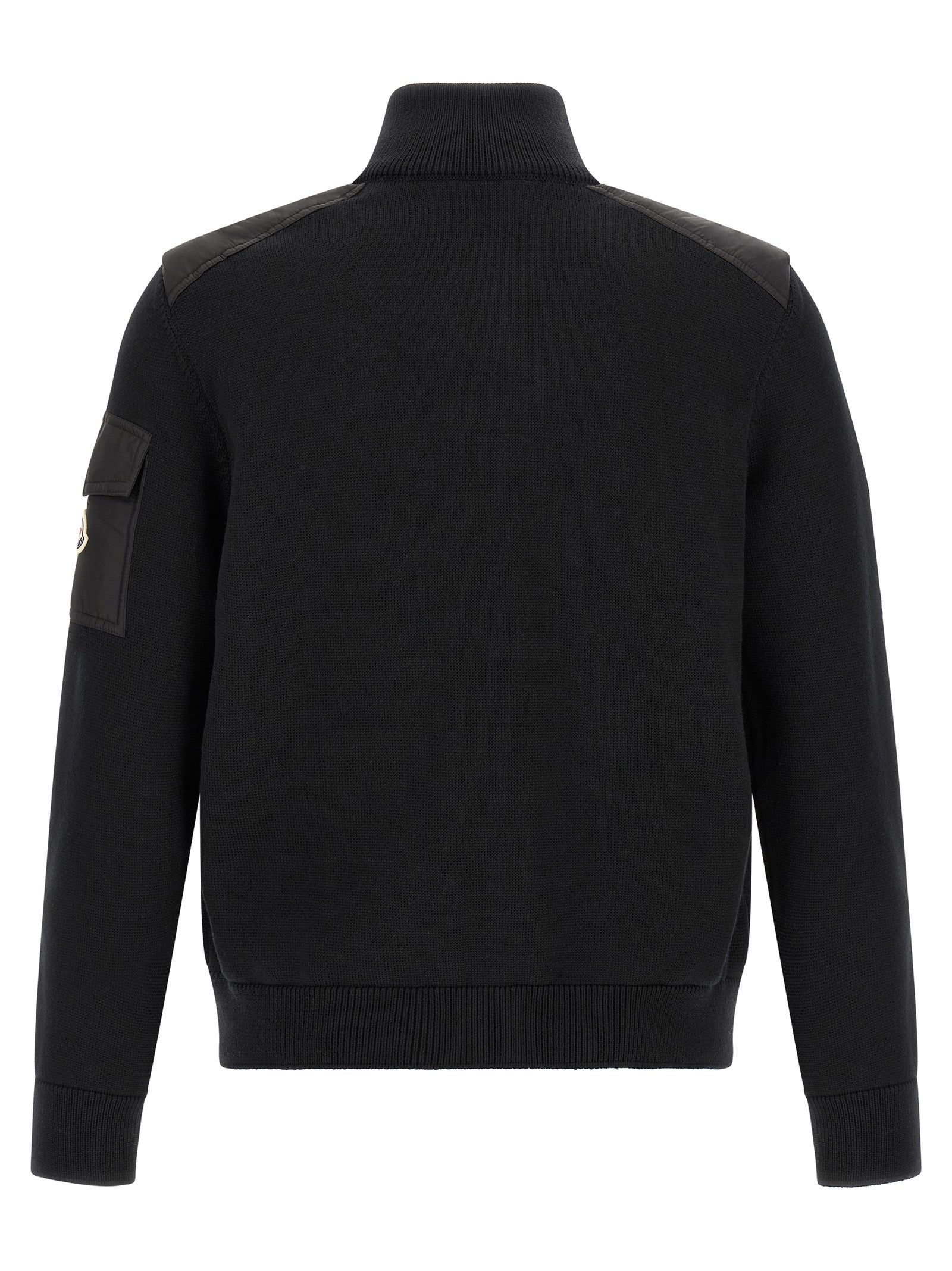 Moncler Black Polyamide Cardigan