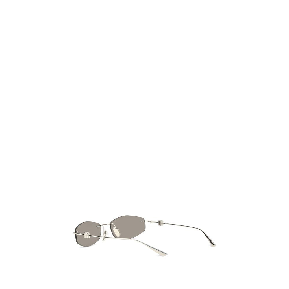 Balenciaga Silver Metal Sunglasses