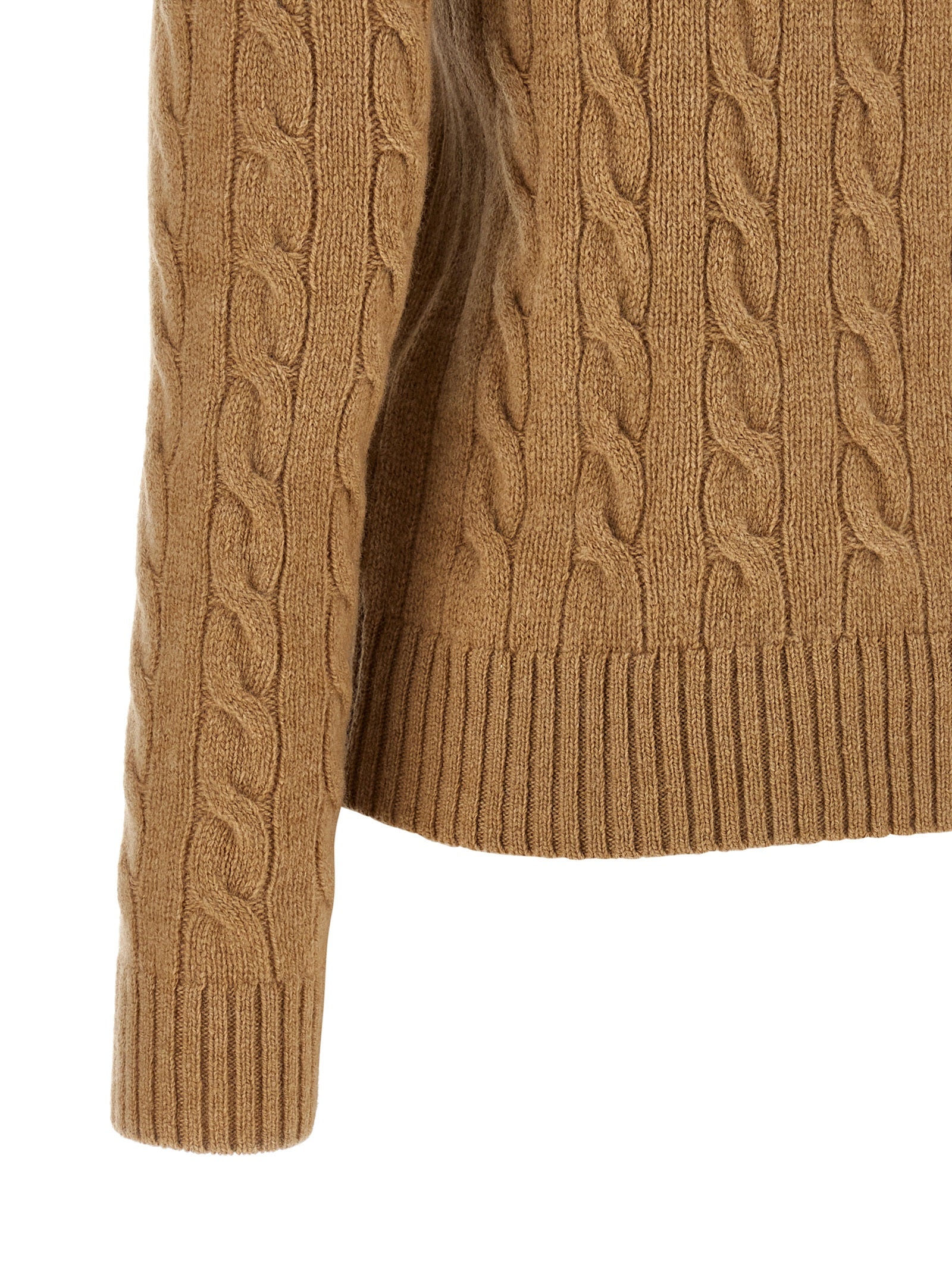 Polo Ralph Lauren Beige Wool Cardigan