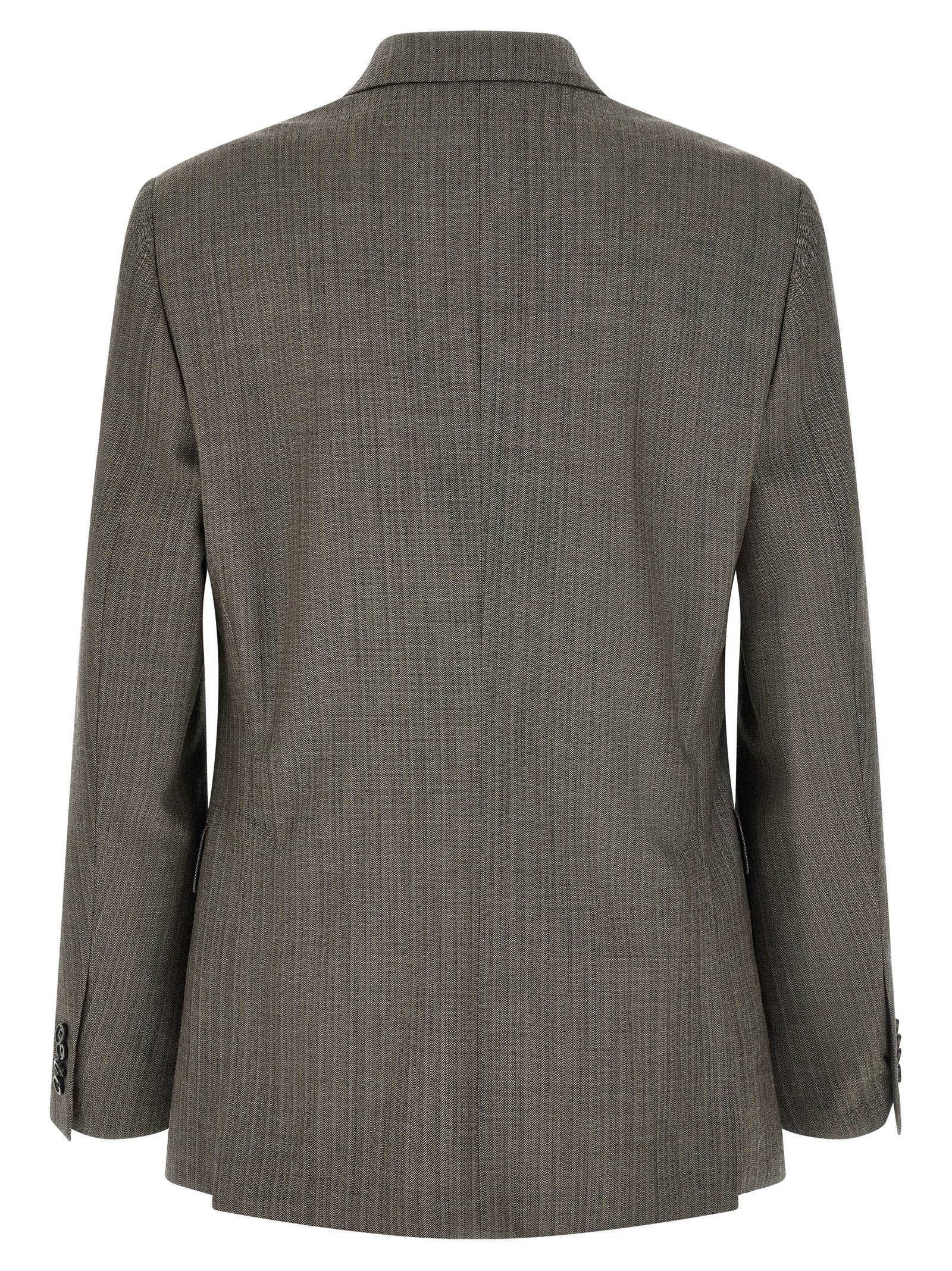 Lardini Gray Virgin Wool Two-Piece Suit