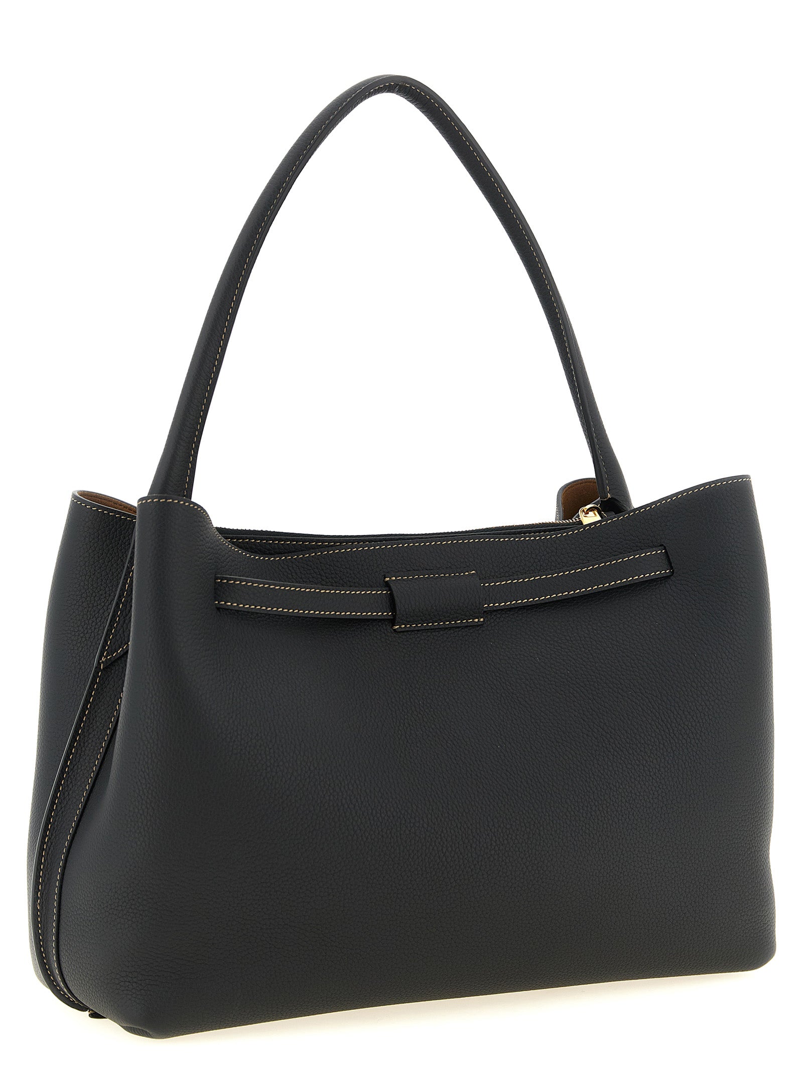 Tod's Black Calfskin Handbag