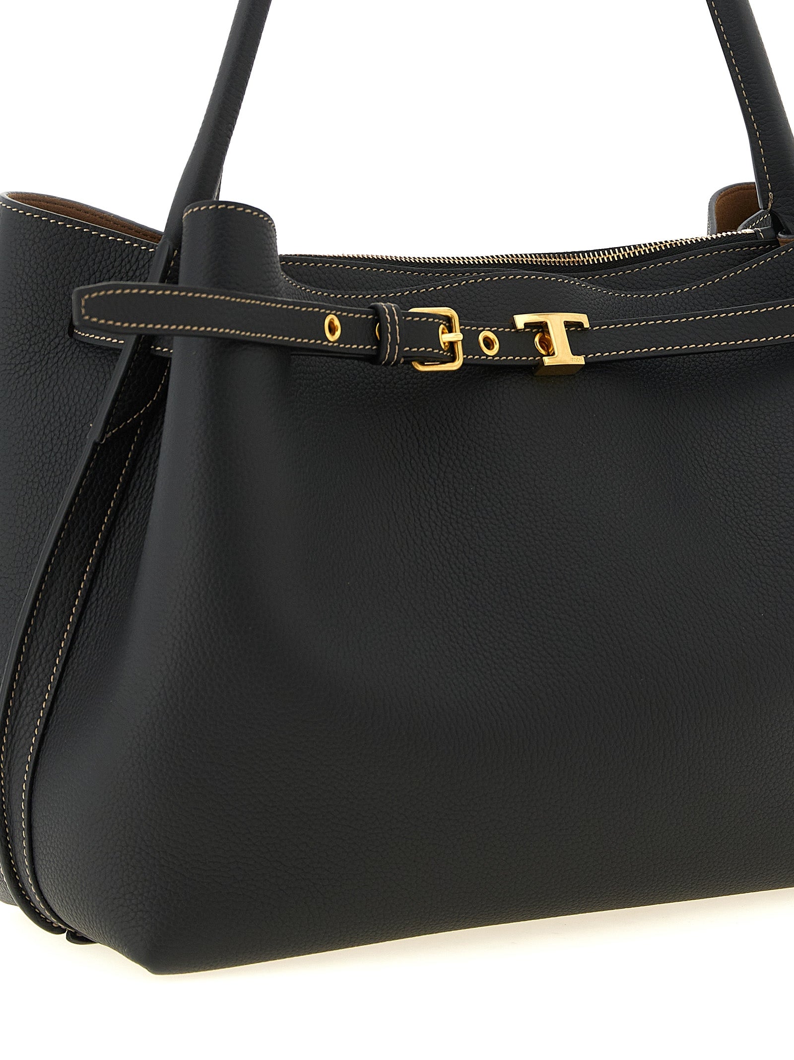 Tod's Black Calfskin Handbag