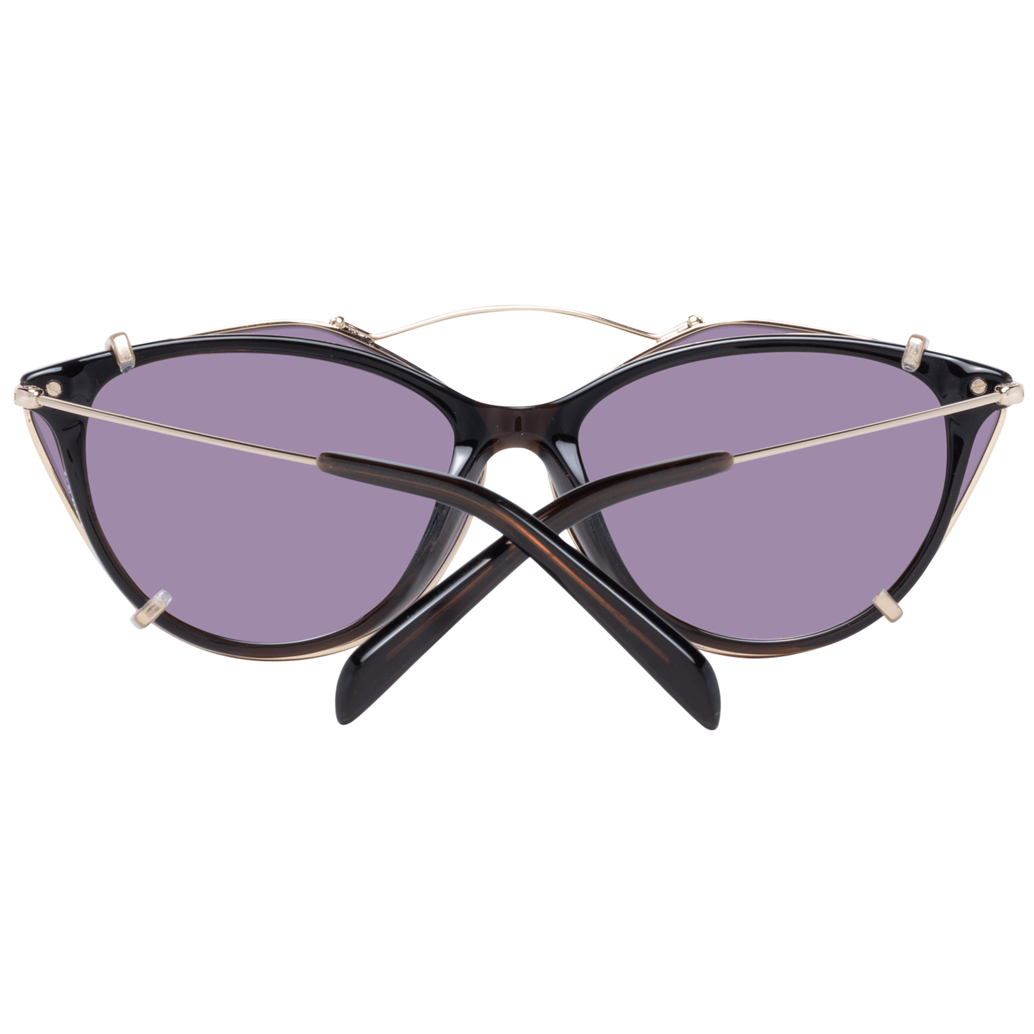 Emilio Pucci Brown Women Glasses Frame