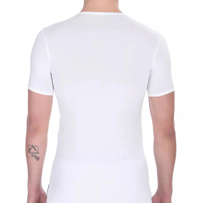 Bikkembergs White Cotton Men's T-Shirt