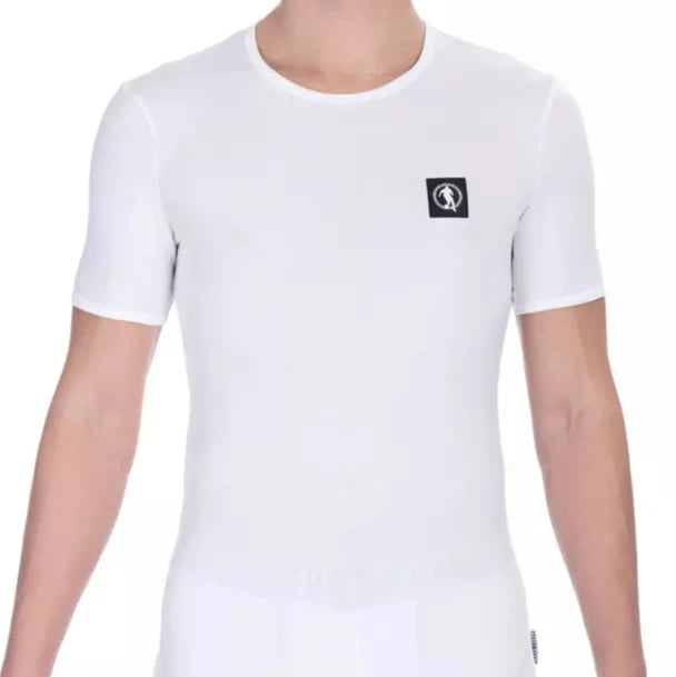 Bikkembergs White Cotton Men's T-Shirt