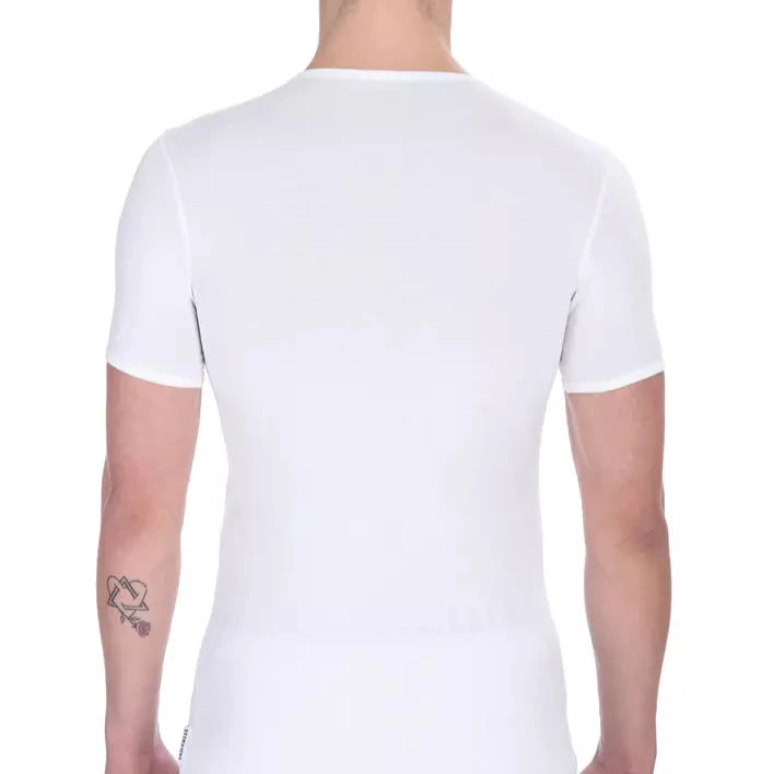 Bikkembergs White Cotton Men's T-Shirt