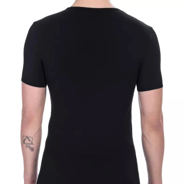 Bikkembergs Black Cotton Men's T-Shirt