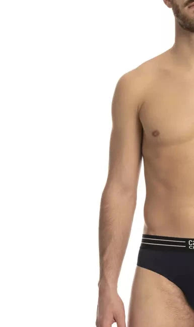 Cavalli Class Blue Cotton Men's Underwear Pack