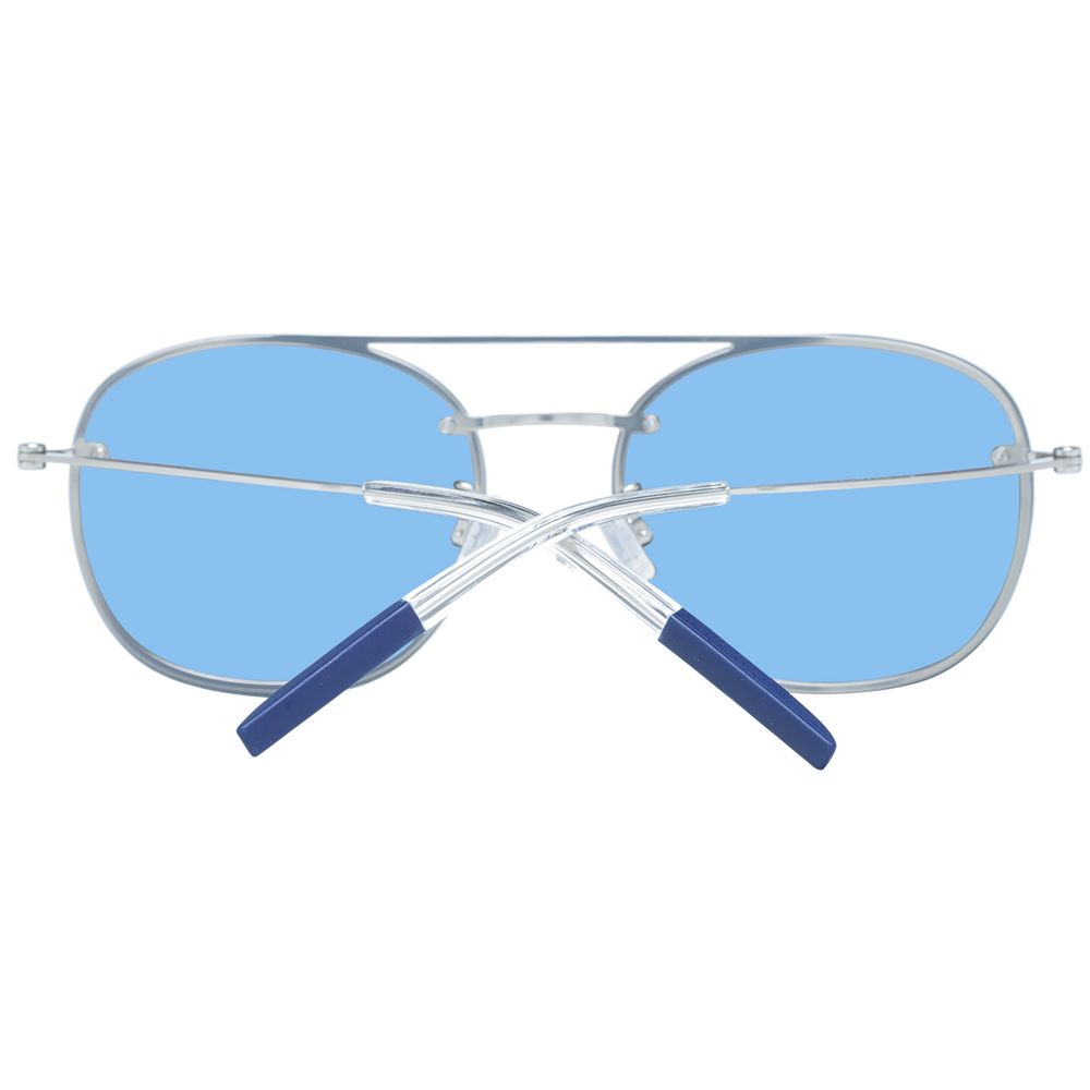 Tommy Hilfiger Sonnenbrille aus blauem Metall und Kunststoff