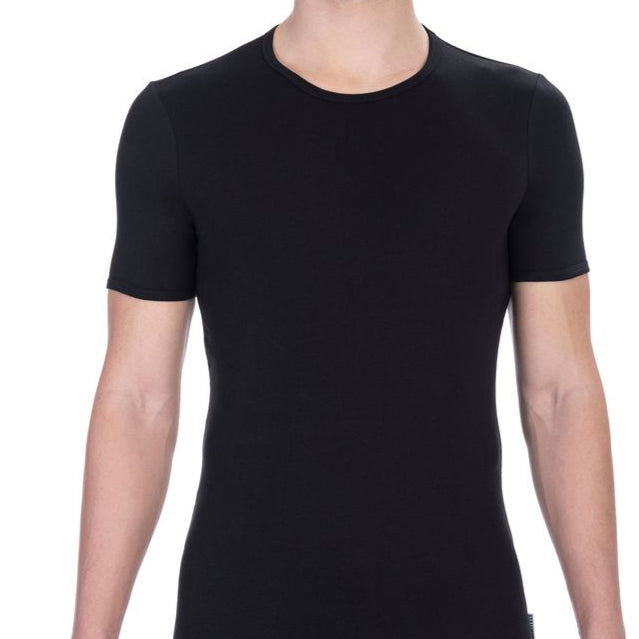 Bikkembergs Black Cotton Men T-Shirt