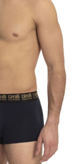 Cavalli Class Blue Cotton Men's Trunk