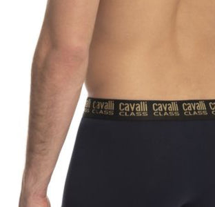 Cavalli Class Blue Cotton Men's Trunk