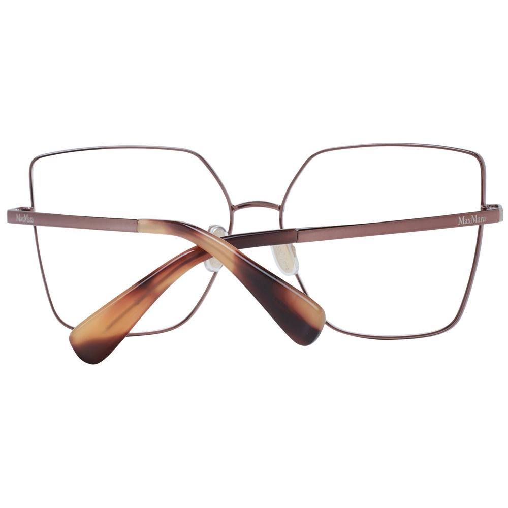 Max Mara Brown Metal Glasses (Frames)