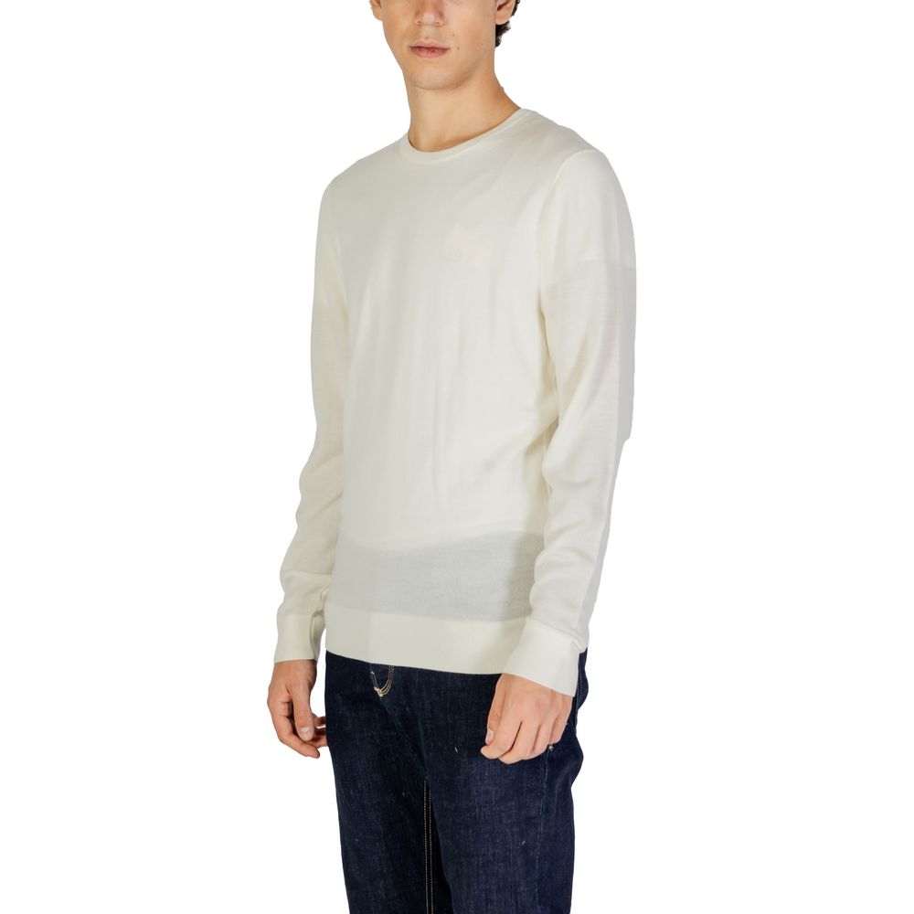 Calvin Klein Cream Recycled Wool Sportswear