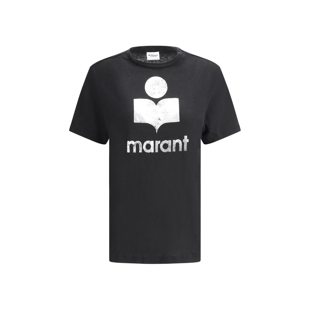 Marant Etoile Black Linen T-Shirt